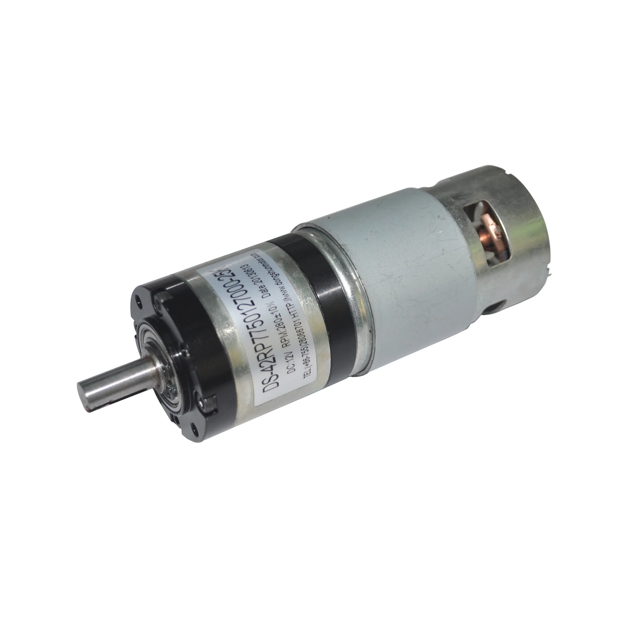 DSD 775 Motor High Speed 10nm Torque DC Motor  With 42mm Planetary Reduction Gearbox