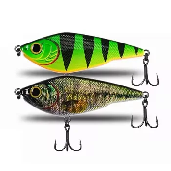 New Arrival High Quality ABS Artificial Hard Jerkbait 120mm 54g Pike Lure With Hooks – Minnow – view 2