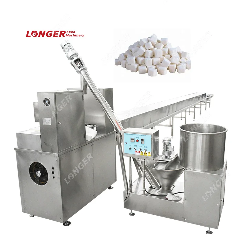 Factory Made Complete Sets Lump Sugar Making Machine Automatic Cube Sugar Making Machine