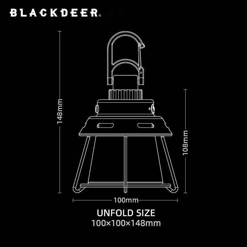 Blackdeer Portable Camping Lights - Rechargeable LED Lanterns