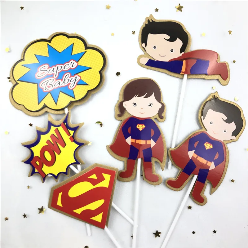 Cake Topper Cartoon Character Prints For Children Kids Cake Topper