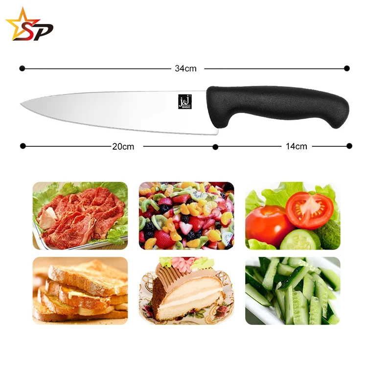 1pc Professional Kitchen Chef Knife, 8in/20cm Stainless Steel