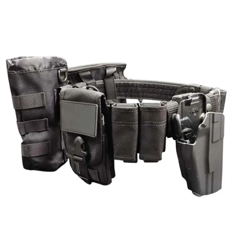 Modular Equipment Tactical Belt Quick-draw Holster Utility Kit Belt for Outdoor Sport Enthusiasts Paintball Games Tactical Belts