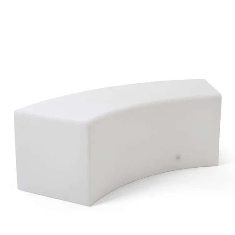 Наружная мигающая Водонепроницаемая изогнутая Османская скамья