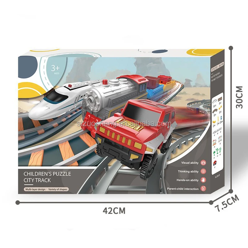 Wholesale Assembly Educational Electric City Train Transport High Speed ...