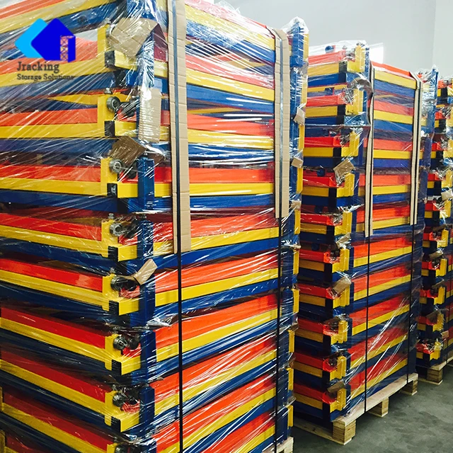 Jracking Warehouse Storage Heavy Duty Pallet Rack System Industrial Storage Rack Push Back Steel Rack