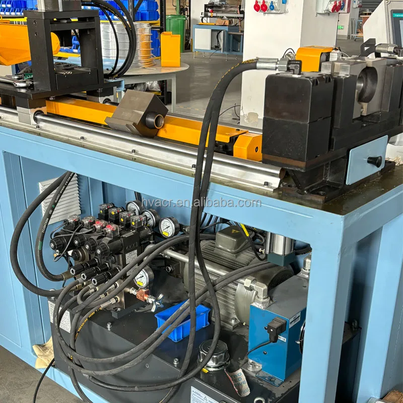 BOBO Machine copper tube hole pipe punching machine for solar shown in a detail photo for this news article