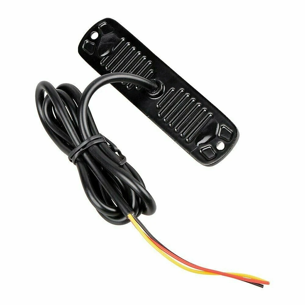 Luce Stroboscopica Impermeabile Montaggio Vite 1 Pcs Spia Luminosa Orange LED 12v 24v, Luci Stroboscopiche Di Faro Rotante Giallo 12V