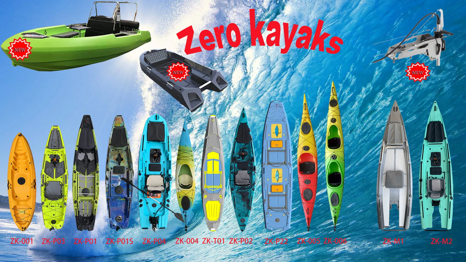 Zero Kayakjuego De Señuelo Superior,Sistema De Accionamiento De Pedal