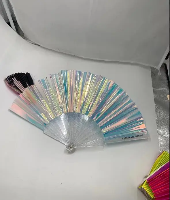 Iraq Soccer Tournament Hand Fan Decorative Folding Fan For Fans_voghion.com