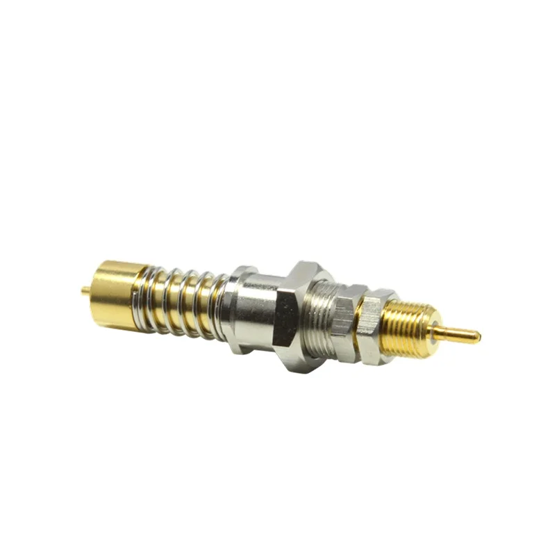 Sf6755 Brass Pogo Pin Connector With Spring Loaded Design, Odm