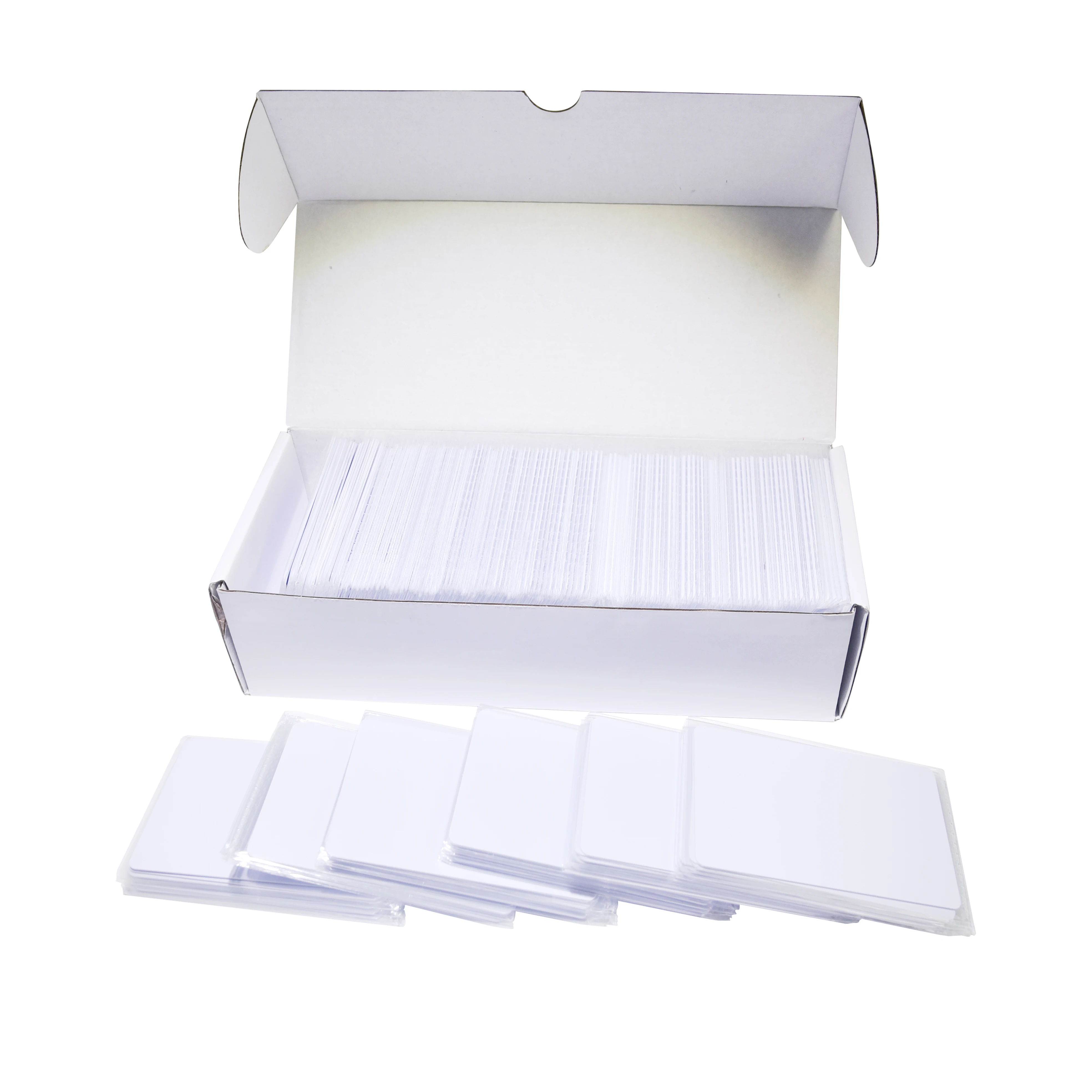 High Quality CR80 Plastic PVC Card Factory Outlet White Inkjet