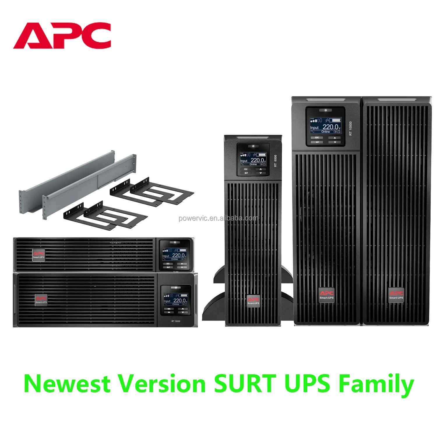Smart APC Tower UPS 5KVA SURT5000UXI-CH APC Smart UPS 5 KVA 5000W Online 5000VA Rack APC Smart-UPS 5000VA 230V Rackmount/Tower