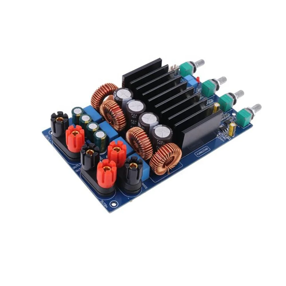 
 Taidacent 300 Вт + 300 Вт DIY цифровой аудио микшер 2,1 канальный цепь усилителя 600 Вт Класс D Автомобильная Плата усилителя TAS5630  