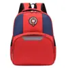 Red with blue