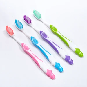 Hot Selling High Quality Soft Bristle Toothbrush with Anti-Slip Handle Biodegradable Plastic Toothbrush for Adults