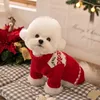 Pull rouge de Noël