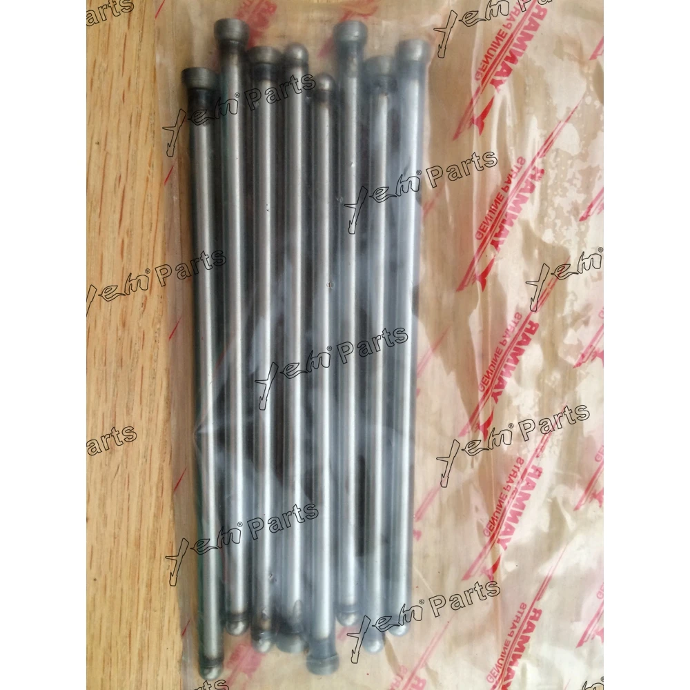 8 PCS Push Rod Fit for Yanmar 4TNV88 Engine 2