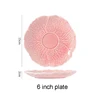 6 inch plate(pink)