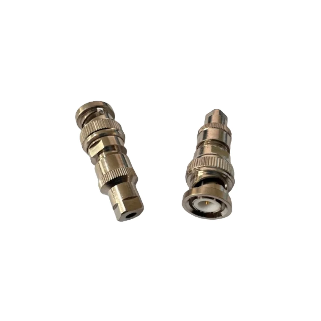 All Copper SQ9-J3 Connector Factory Supply SQ9 Male Connector for RG58 Cable