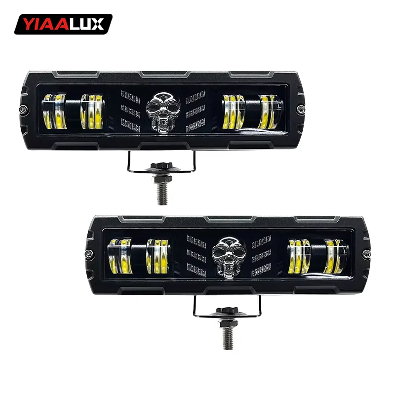 Rectangle Skull 35W 3000LM 6500K-7000K Auxiliary Lamp Fog Light