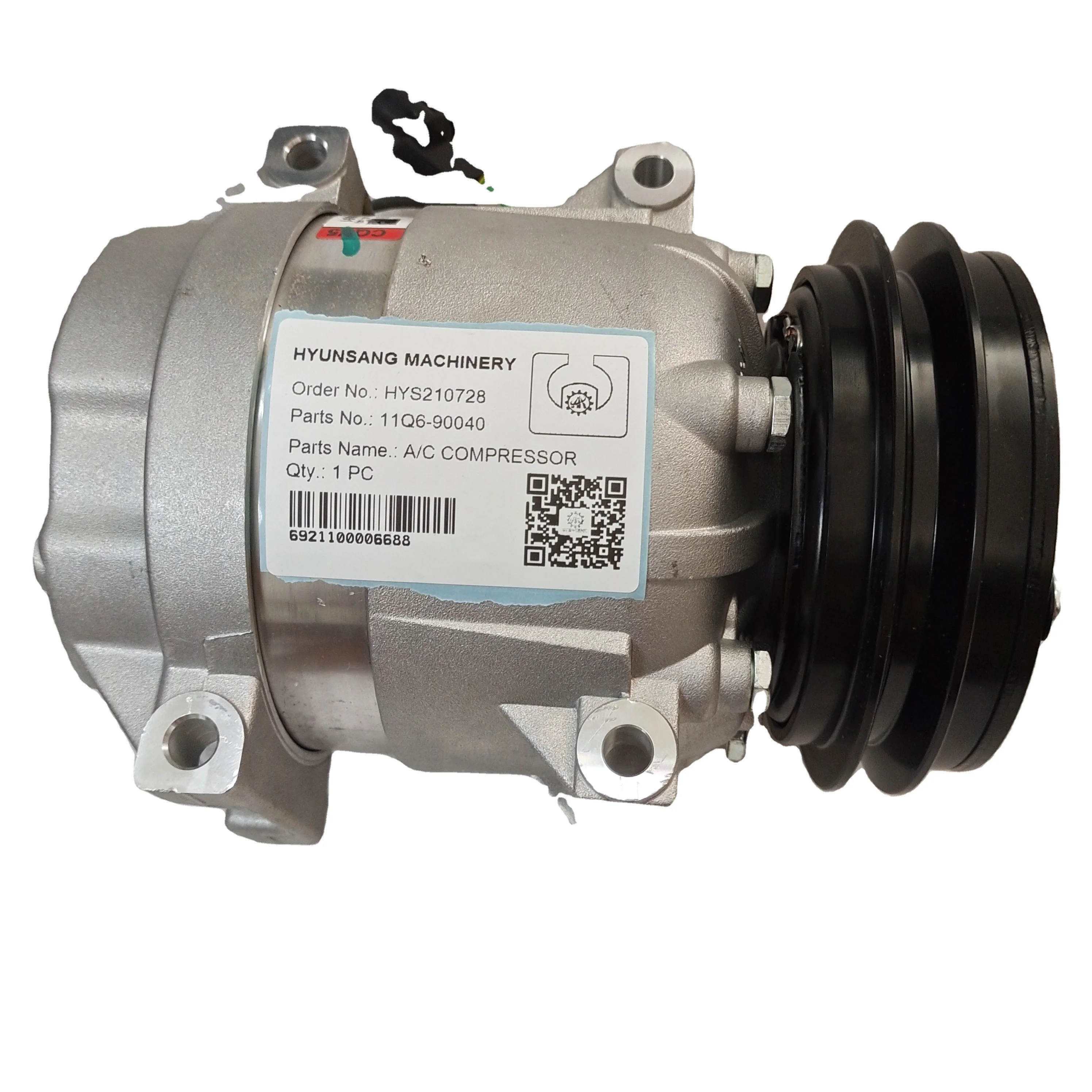 Hyunsang Excavator Parts - AC Compressor 11Q6-90040