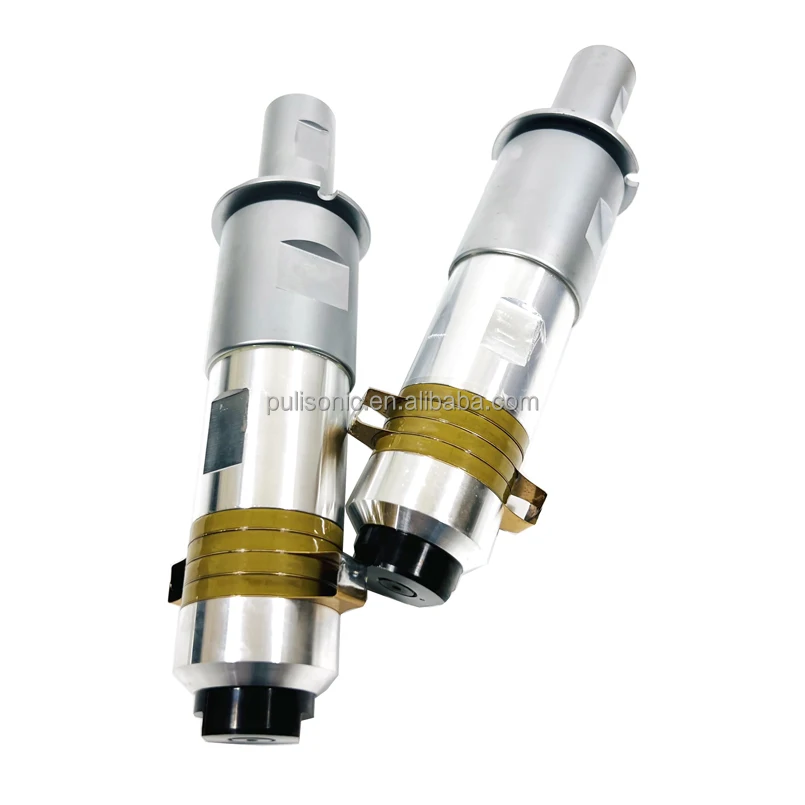 Ultrasonic Welding Transducer Ultrasonic Converter Booster 20khz Ultrasonic Transducer Ultrasonic Plastic Welding Transducer