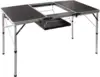 Black 4 ft with grill stand