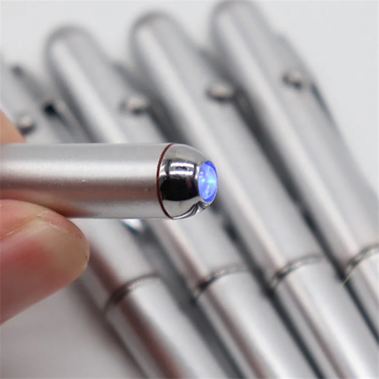 Invisible Ink Pen with Ink Revealing Blue LED