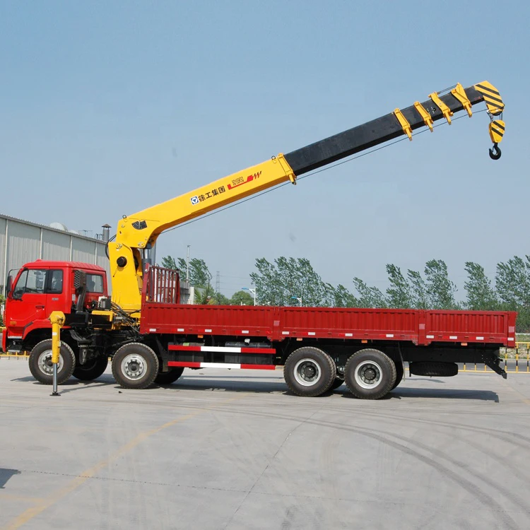 Multifunctional SQ16SK4Q 16 Ton Telescopic Arm Block Manipulator Truck Mounted Lorry Crane