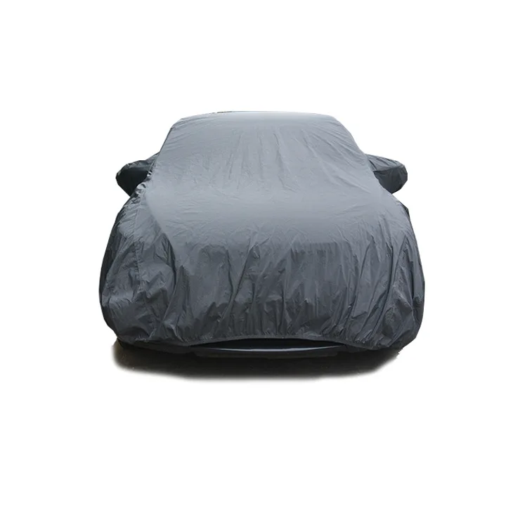 Car Cover Cross-border PVC Covered with Cotton Thickened Cover Small SUV Sunscreen Waterproof Customized Gray Water Resistant