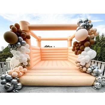 Party Supplies White Wedding Bouncy Castle Inflatable White Bounce House for Hire