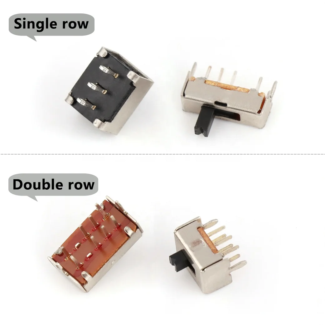 SK14D01 1P4T defond slide switches Right Angle Slide switch 4 position DIP switch slide