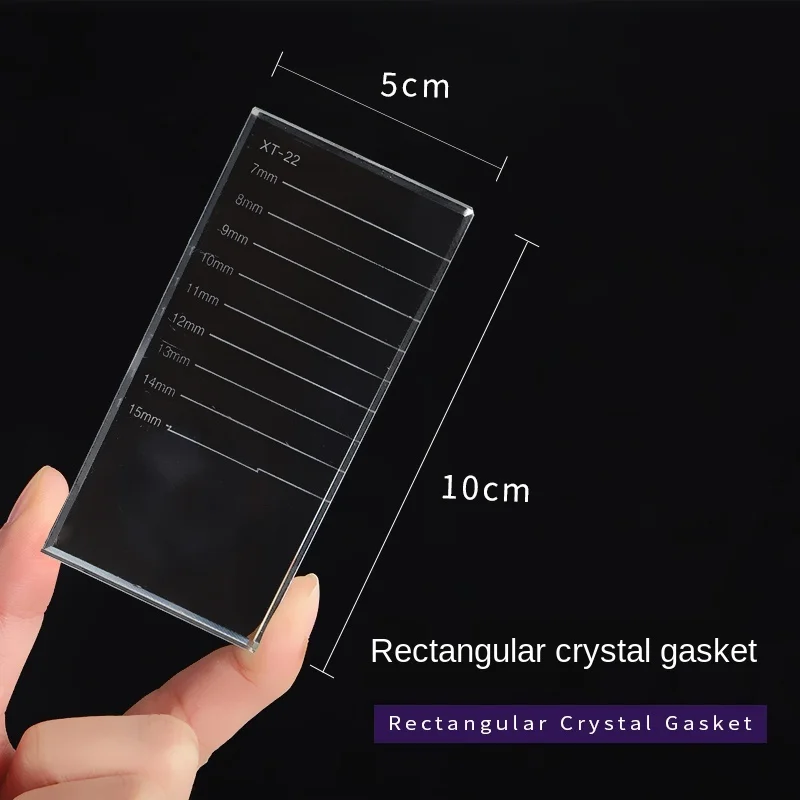 Акриловый поднос для клея из хрустального стекла