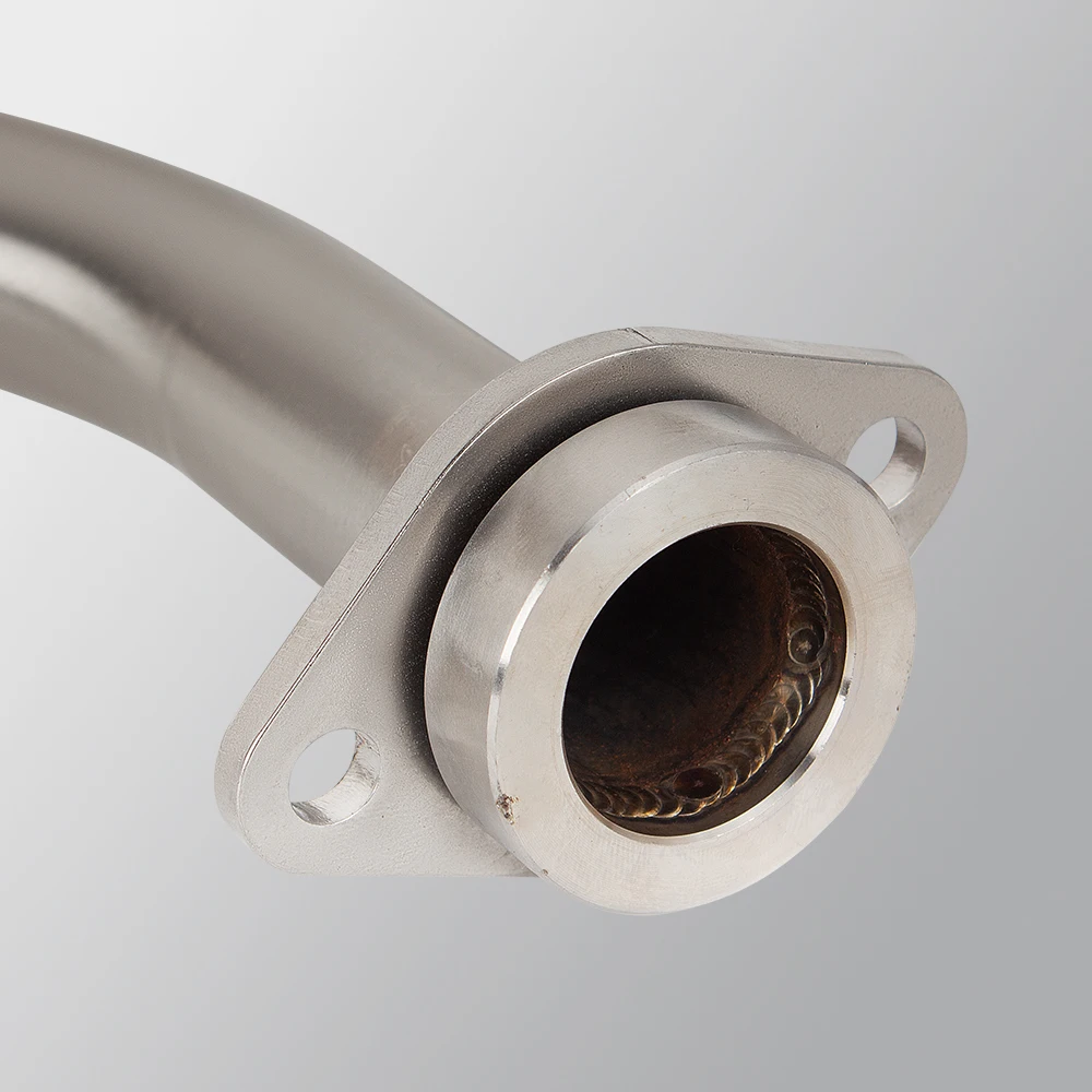 Для Honda FORZA350 FORZA 350 выхлопная система мотоциклетный скутер, передняя Соединительная труба, оригинальный глушитель