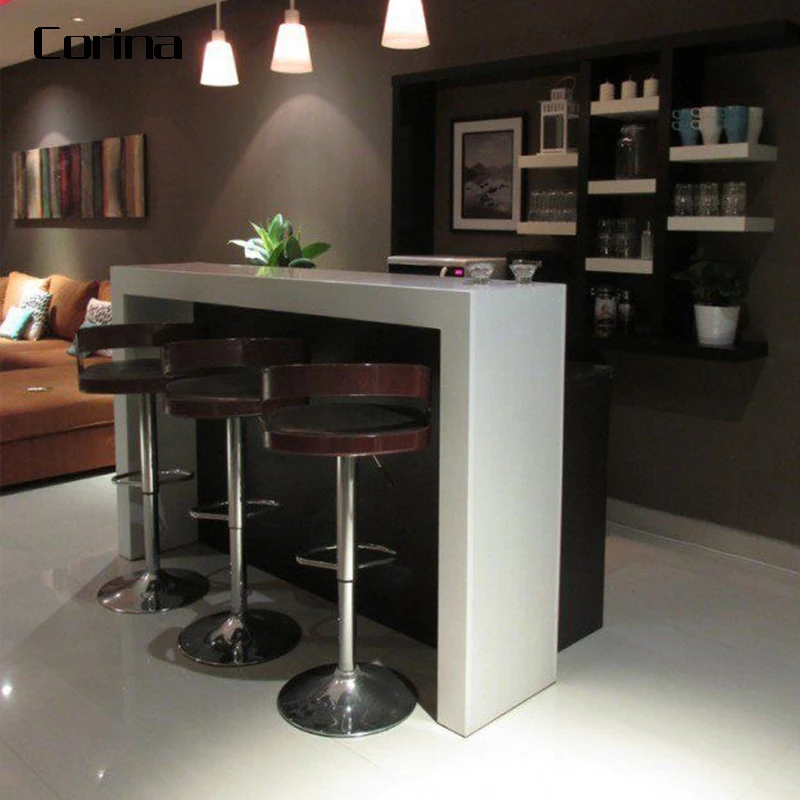 Western Style bar Counters Design High Class Relax Life Style Wine Storage Mini bar Cabinet Home bar Counter