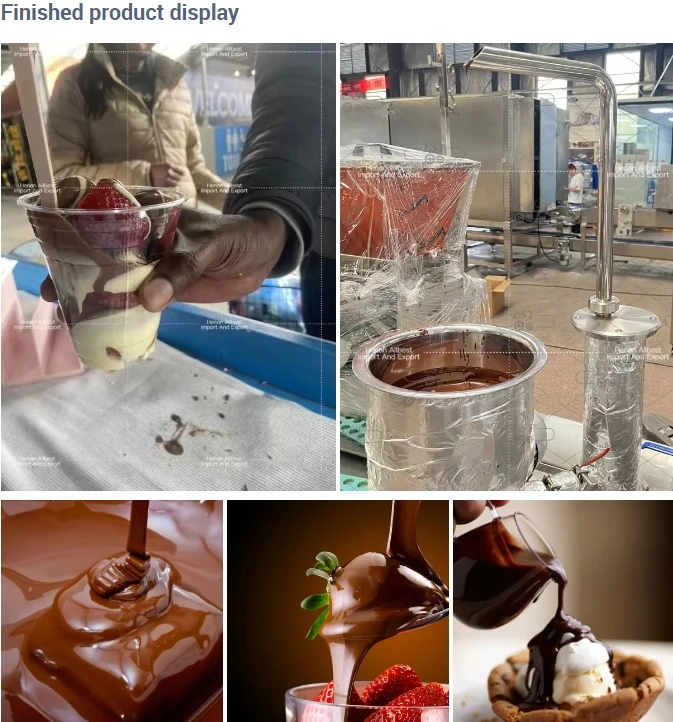 Small Automatic Chocolate Machinery Small Chocolate Tempering Machine Portable Hot Chocolate Dispenser