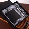 7 oz-200 ml-juego grueso de cuero negro jack gris