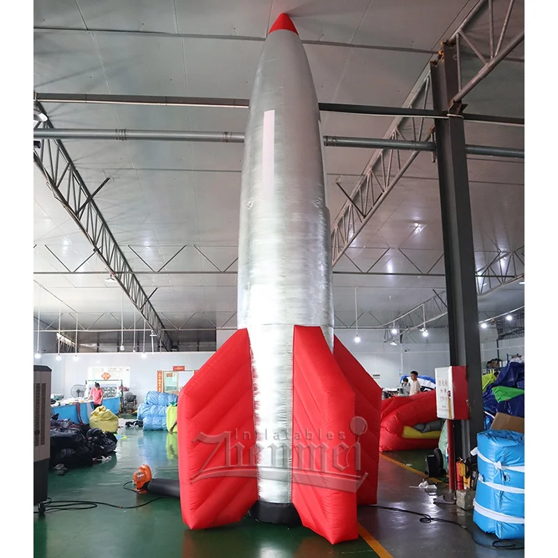 Zhenmei 6m Giant Rocket Inflatable - Customizable Advertising
