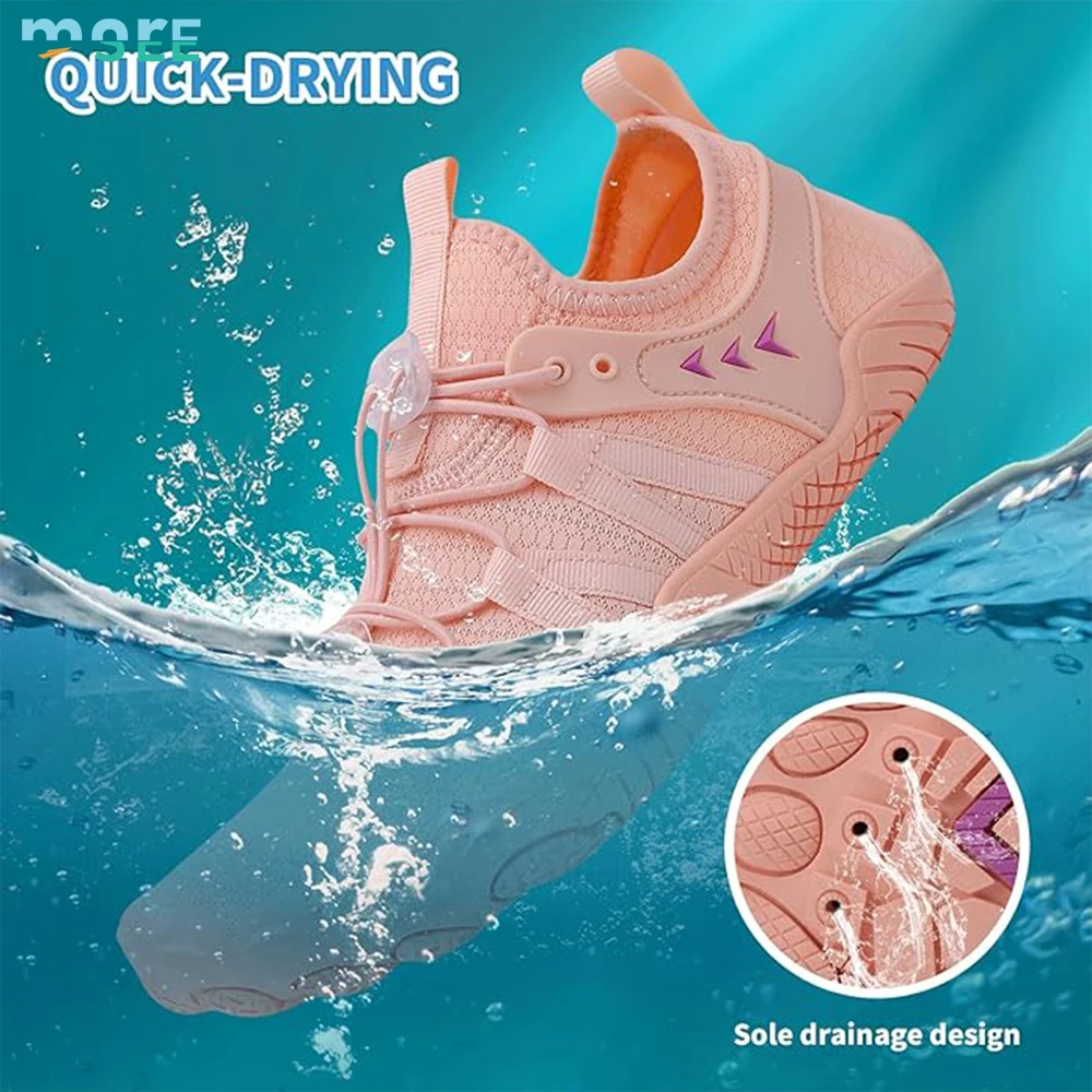 Athletic Hiking Water Shoes Womens Mens Quick Dry Barefoot Beach Walking Kayaking Surfing Training Shoes - View #3