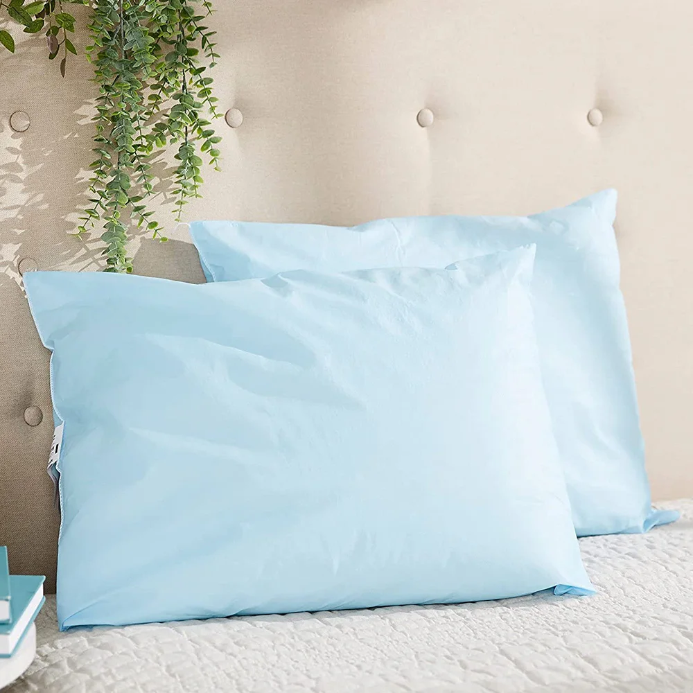 1478 Polyester Vinyl Standard Size Reusable Bed Pillow Fluid And Stain