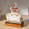 Wheel perpetual calendar-refueling duck