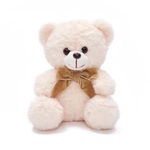 Factory Wholesale Cartoon Soft Teddy Bear Stuffed Animal Plush Toys Filled with PP Cotton