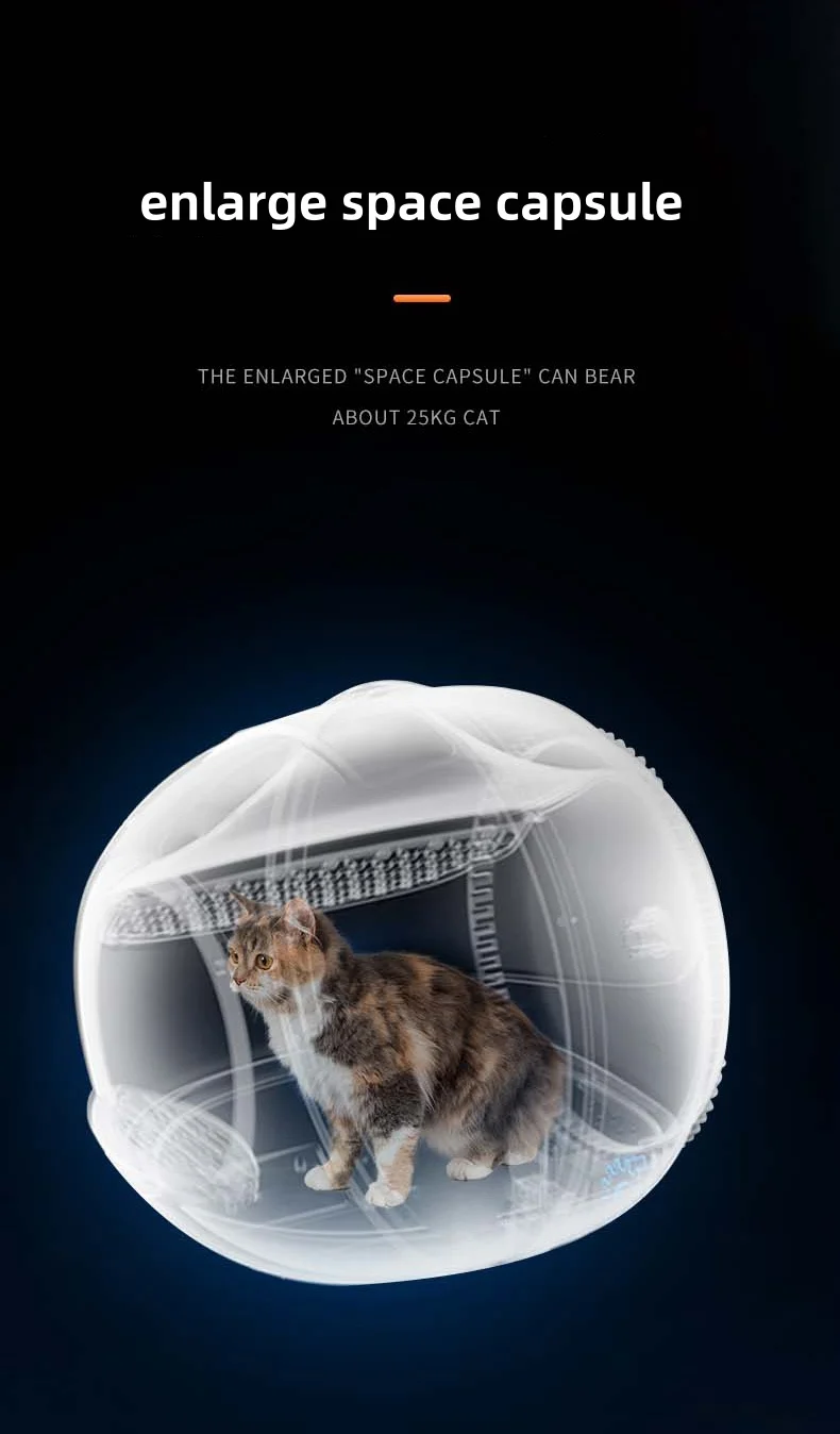 Auto Cat Litter Box Robot Tray Automa High Sides Odor Control Large