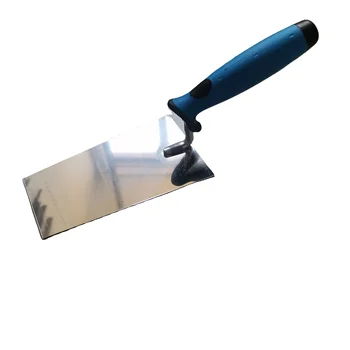 High Quality Stainless Steel Bricklaying Trowel With TPR Handle Stainless Steel Trowel Mirror Polished