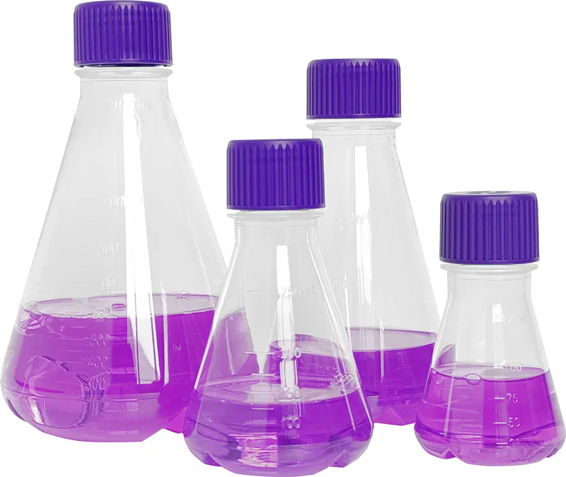 Etest Laboratory Erlenmeyer Tc Treated Culture Lab Bottles Product Cell