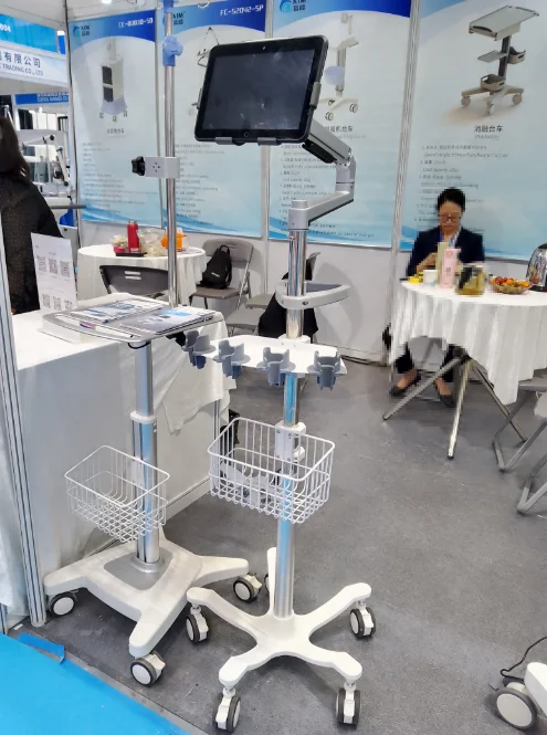 Surgical Disposable Flexible Scope Single Use Flexible Rhino Laryngoscope Bronchoscope Medical Trolley Cart