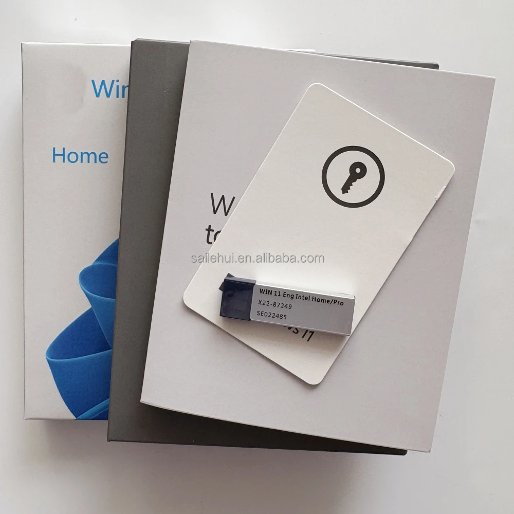 Win11 Home USB Retail Box - English Version with Lifetime