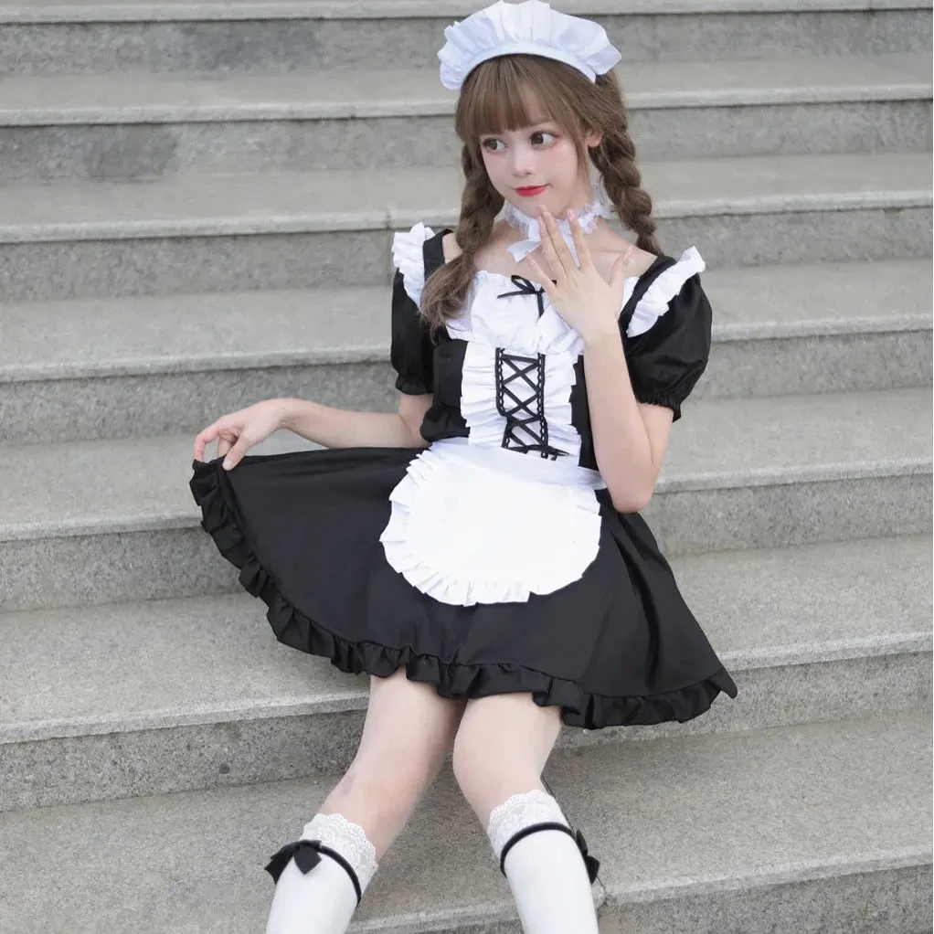 New Japanese Maid Costume Cute Cosplay