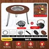 Fire Pit Table Grill Net Kettle